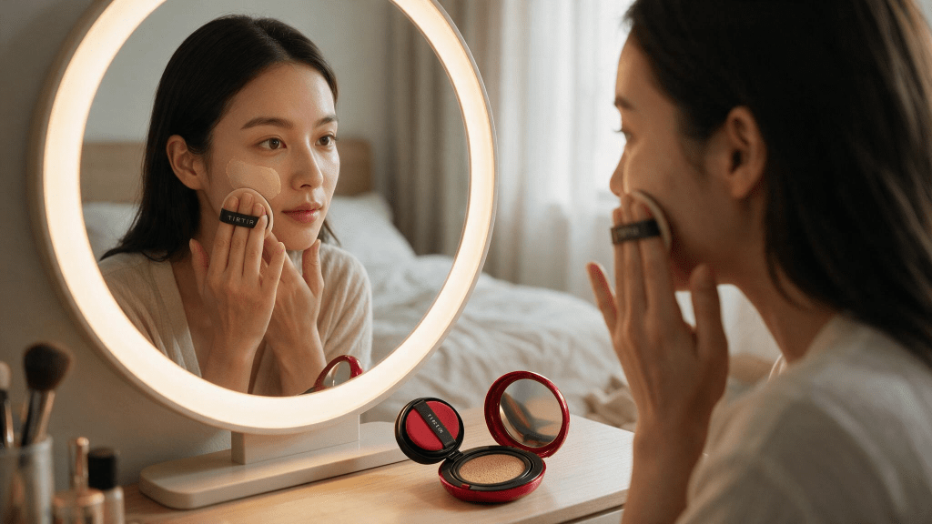 Tap, Blend, Beautiful: TIRTIR Mask Fit Red Cushion&nbsp;Foundation