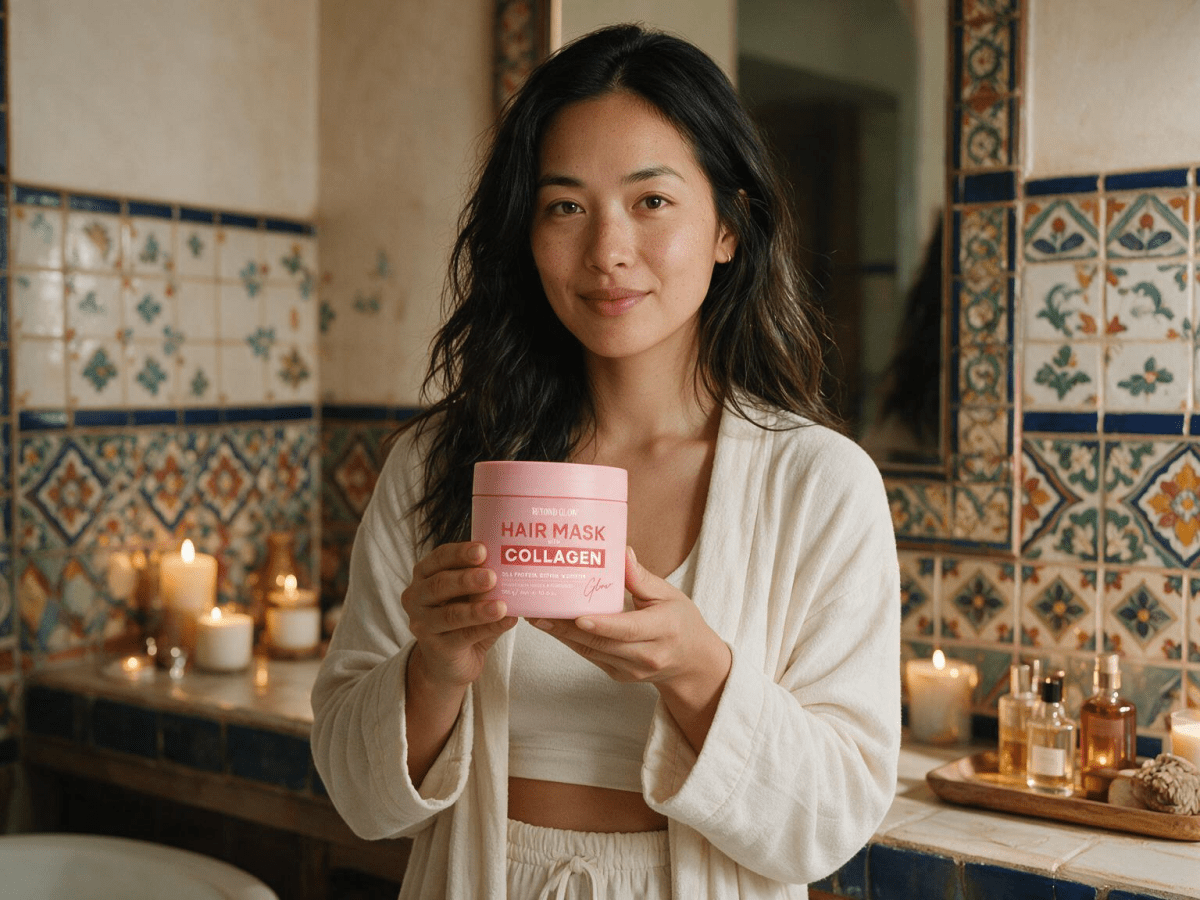 Restore Strength and Shine with Beyond Glow Hair Mask with&nbsp;Collagen