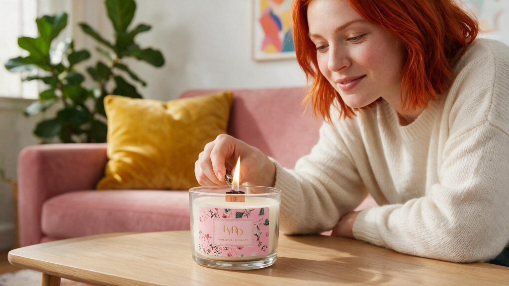LYRD Wooden Wick Candle: A Year-Round Floral&nbsp;Escape